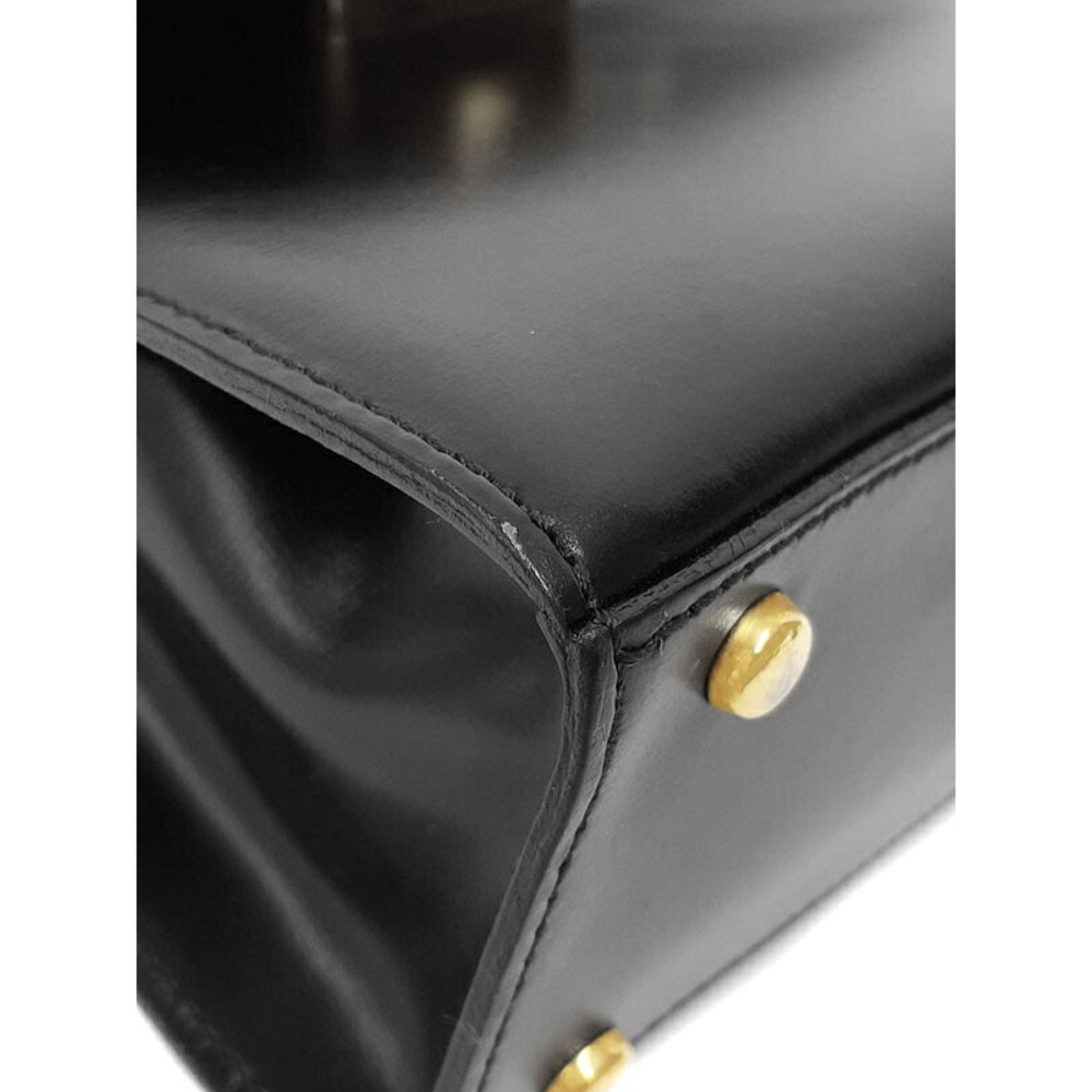 Celine Leather Handbag Bag Black - Picture 4 of 9